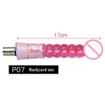 Lurevibe - Automatic Gun Machine Penis Accessories Female Masturbator Extension Rod - Image 9