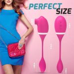 Lurevibe - Sucking and Vibration Mini Bullet Egg - Image 4