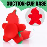 7.08‘’ AIMITEX Gingerbread Man Dildo Suction Cup Manual Masturbator - Image 4
