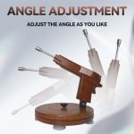 Sheyay Vintage Style Wooden Retractable Female Masturbation Dildo Machine - Image 3