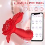 Lurevibe - Rose Wearable Double Stimulation G Spot Vibrator - Image 3