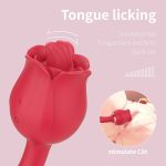 Lurevibe - Rose Vibrator With Handle - Image 4