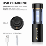 Lurevibe - Male Automatic Telescopic Male Masturbation Intelligent Voice Pussy Blowjob - Image 7