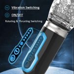 Lurevibe - Gawk Gawk 6000 Amber 5.0 Double Egg Vibrators 5 Thrusting 7 Vibrating Oral Sex Handheld Male Masturbation Cup - Image 2