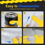 Lurevibe - Airplane Cup Masturbator 7 Thrusting Modes 7 Rotation - Image 5