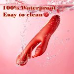 3 IN 1 Rabbit Flapping G Spot Clitoral stimulation Vibrator - Image 6