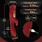 Lurevibe - Rose Muncher Clit Licker, Juguetes Sexuales para Mujer Vibrador Sexual Rose Virbrator for Women - Image 5