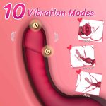 Big Mouth rotating tongue suction Vibrator G Spot Dildo Sex Toys for Women - Image 4