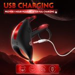 Lurevibe -Bunny RIng Vibrating Cock Ring with 2 Penis Ring Penis Sleeve Mens Sex Toys - Image 3