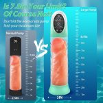 Penis Enlargement Extend Pump Water Massage Cup For Male Masturbation - Image 2