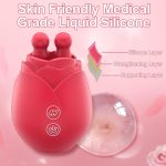 Lurevibe - Rose Juliet - Double Tongue Lick Shaker clitoral nipple orgasmic sex toy - Image 7