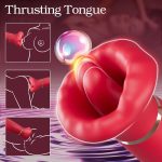Oral Love 3 Tongue Thrusting Licking Clit Stimulation Vibrator - Image 3