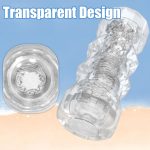 Manual Male Masturbation Realistic 3D Textured Stroker 5 Colors - Image 5