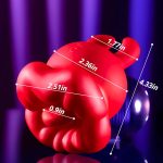 Big Mouth 2 In 1 Tongue Vibrator Clitoral Vibrator with 10 Tongue Licking Vibrating Modes - Image 5