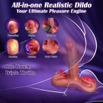 Cushion Style Realistic Dildo Thrusting Heating Sex Machine - Image 2