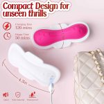 Wearable Panty Vibrators Clit Nipple Stimulator With Remote App Control - Image 7