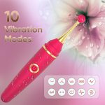 Pen Nipple Clit Stimulator G Spot Vibrator Sexual Pleasure Tools - Image 2