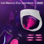 3 In 1 Bunny Wearable Thrusting G Spot Vibrator App Remote Control - Image 7
