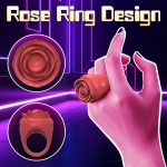 Rose Mini Vibrator Clitoral Nipple Stimulator for Couple flirting - Image 3