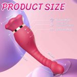 Big Mouth rotating tongue suction Vibrator G Spot Dildo Sex Toys for Women - Image 7