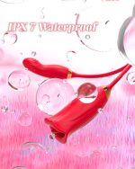 Lurevibe -Rose Muncher Powerful Sucking Vibrator Dildo Women's Tongue Licking - Image 3