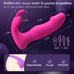 3 In 1 Bunny Wearable Thrusting G Spot Vibrator App Remote Control - Image 8