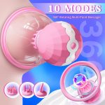 Nipple Rotation Vibrator Breast Suckers Massager for Women - Image 2