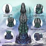 7.48‘’ Dragon Dildo Knot Monster Huge Anal Dildo with Suction Cup - Image 3