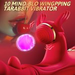 Angel 10 Tapping 7 Flapping Rabbit G Spot Vibrator - Image 3