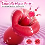 Lurevibe - 4IN1 Mouth Sucking Vibrator Rose Sex Toy - Image 5