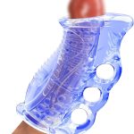 Manual Open-Ended Sleeve Blowjob Male Stroker for Men Masturbation