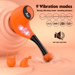 Pipe LED Screen Clit G-Spot Nipple Vibrator Sexual Pleasure Tool - Image 2