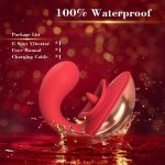 Flirting Vibrating Egg Dual Function Stimulation Vibration Licking Clitoral Big mouth - Image 5