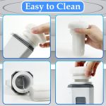 007-Ⅲ Penis 4D  Clip Suction Smart Real Voice Tongue Lick Male Masturbator Cup - Image 10