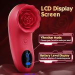 Rose Sex Toy Mini Vibrator for Womens Tapping Vibrating sex toy - Image 5