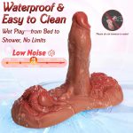 4 in 1 Sit and Ride Monster Dildo Vibrator with Remote Control - Image 6