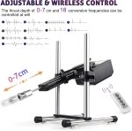 Silent sex machine 70W powerful 7cm adjustable premium thrust dildo machine 3 attachments - Image 2