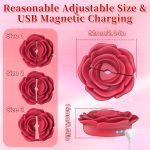 Rose Nipple Clamps Vibrator Sex Toys Remote Control Sex Toy - Image 4