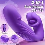 Rose Muncher Mouth Biting Tapping Ultimate Pleasure G Spot Vibrator - Image 2