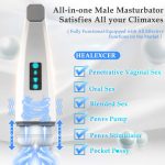 007-Ⅲ Penis 4D  Clip Suction Smart Real Voice Tongue Lick Male Masturbator Cup - Image 7