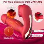 Mouth Licking Thrusting Wearable G spot Vibrator with App Control - Image 5