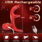 Vibrating Penis Ring Clitoral Vibratorwith 9 Vibration Modes App Remote Control - Image 7