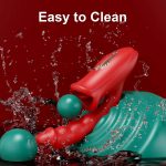 5-in-1 Rose Muncher G Spot Realistic Dildo Vibrator APP control for Women Sex Toys - Image 7