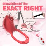 Wearable Panty Vibrator Vibrating Penis Ring Clitoral Stimulator 9 Vibration Modes - Image 5