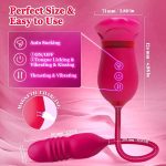 Big Mouth 5 In 1 Mouth Suction Clitoris Thrusting G-spot Vibrator - Image 7