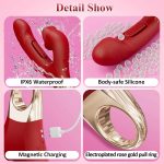 Pull Ring Rose Muncher Biting Tongue Flapping G Spot Vibrator - Image 5