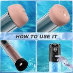 5 Suction 5 Pressure Penis Pump Male Sex Stroker - Image 8