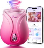 Rose Toy Nipple Clitoral Sucker Vibrators With APP Control - Image 9