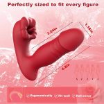 Mouth Licking Thrusting Wearable G spot Vibrator with App Control - Image 7