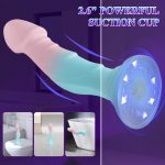 6.5‘’ Lurevibe Silicone Realistic Dildos with Suction Cup for Women - Image 5